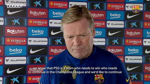 Ronald Koeman: 'I think the tie is 50/50'